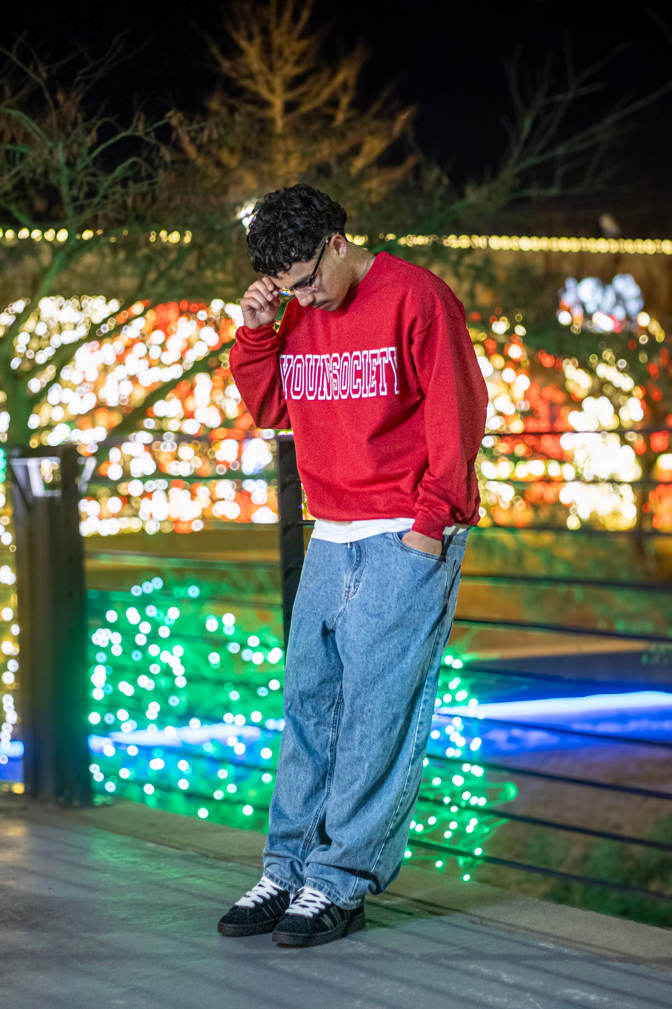 Cherry Red YoungSociety Sweater